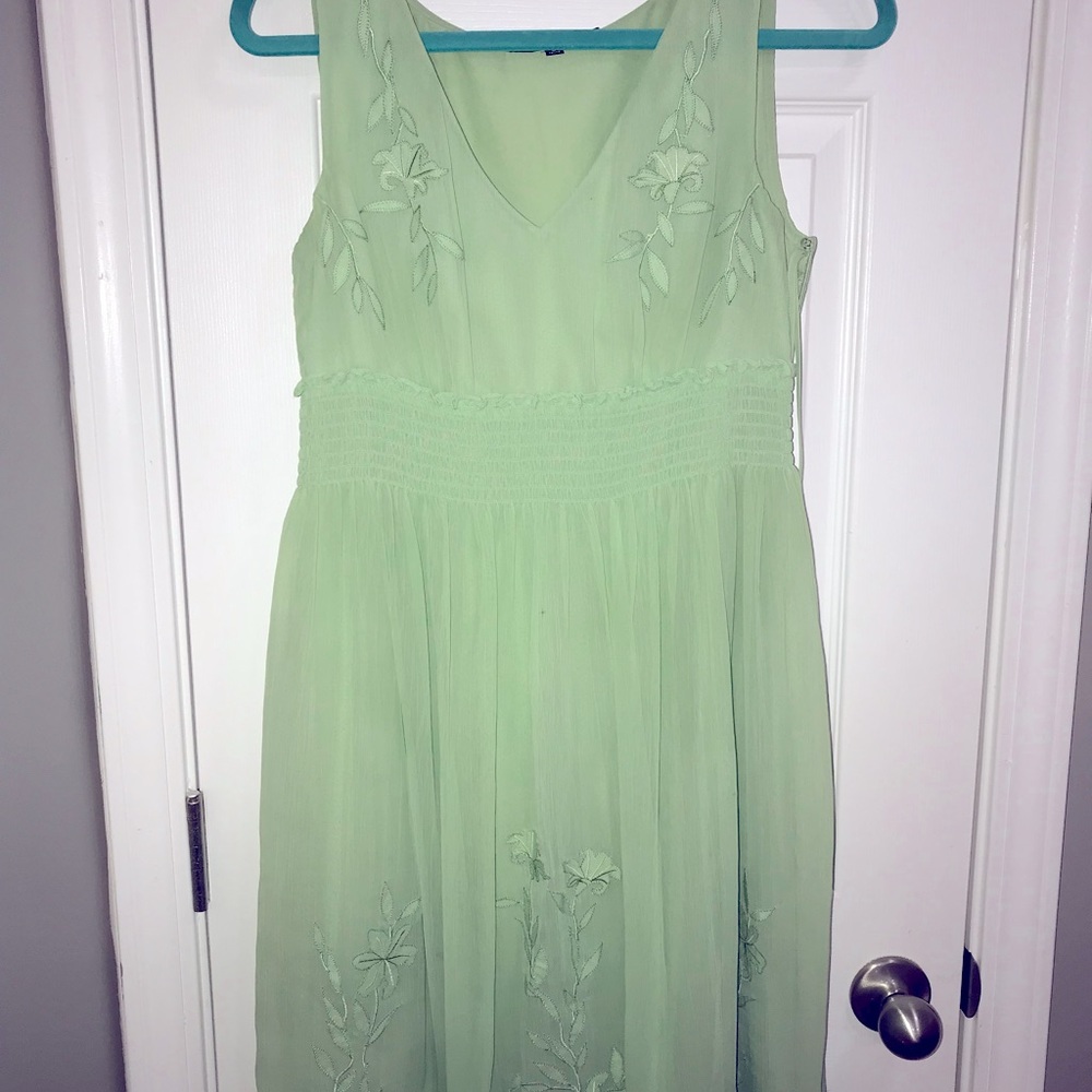 Antonio Melani Sheer Midi Dress || Size 6